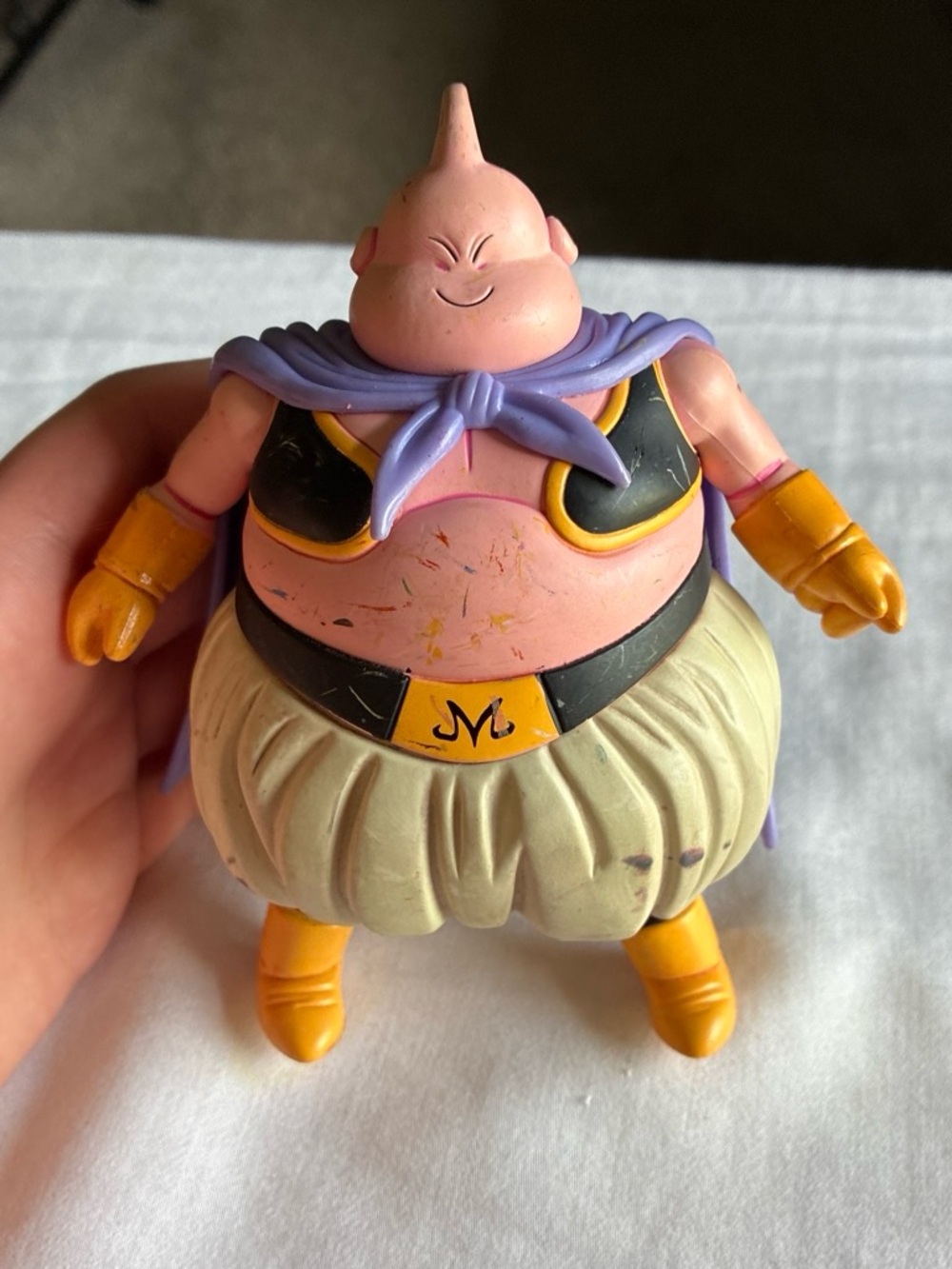 Dragon Ball Z Pink & Purple Kids Action Figure with Yellow Accents